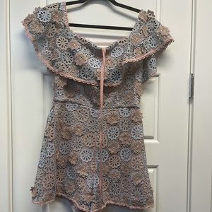 Alexis floral romper